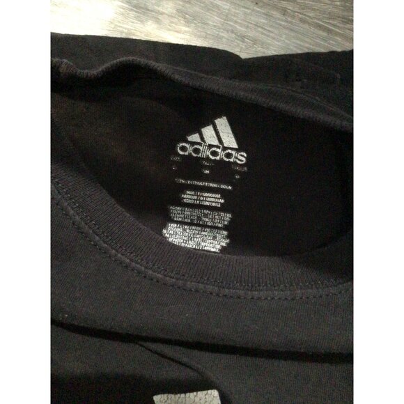 Adidas Logo T-Shirt in Black White - Picture 3 of 3